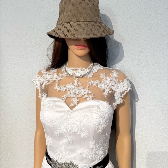 Dooney & Bourke Tan Monogram Bucket Hat